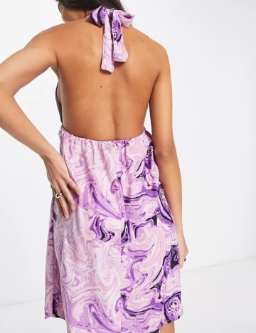 Rochie mini Pieces, mix culori