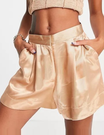Pantaloni scurți ASOS, bej