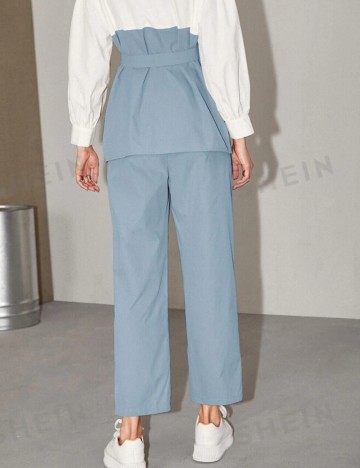 Pantaloni Shein, albastru