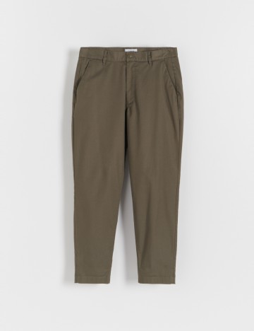 Pantaloni Casual RESERVED, kaki