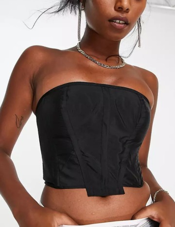 Top ASOS, negru