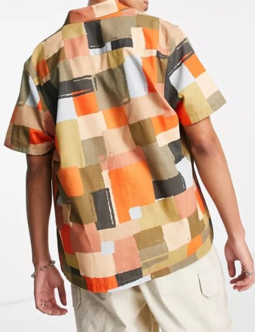 Cămașă cu m&acirc;necă scurtă ASOS, mix culori