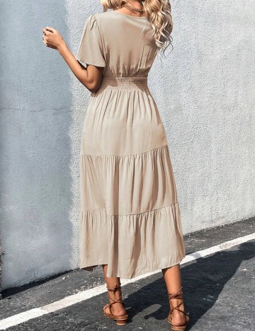 Rochie midi Shein, crem