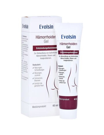 Gel Medicinal Evolsin, alb