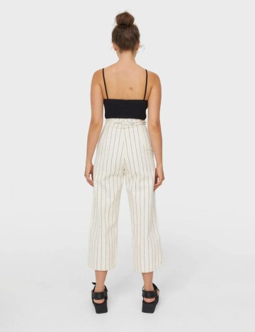 Pantaloni Stradivarius, crem