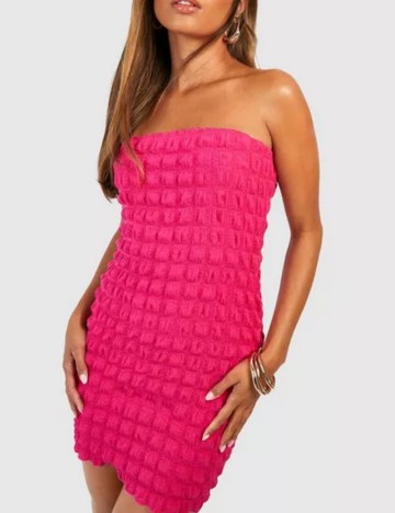 Rochie mini Boohoo, roz