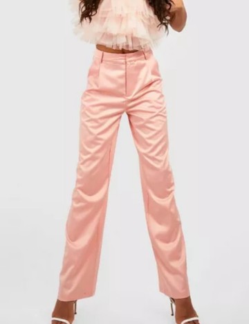 Pantaloni Boohoo, roz