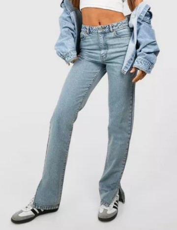 Jeans Boohoo, albastru