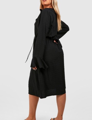 Rochie midi Boohoo, negru