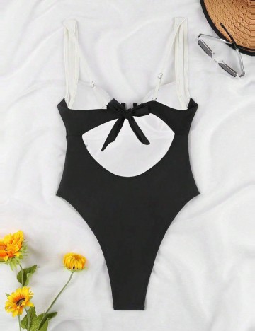 Costum de baie întreg Shein, mix culori