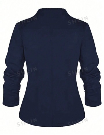 Sacou Shein Curve+, bleumarin