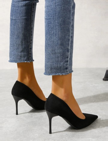 Pantofi cu toc Shein, negru