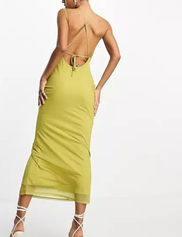 Rochie midi ASOS, mix culori