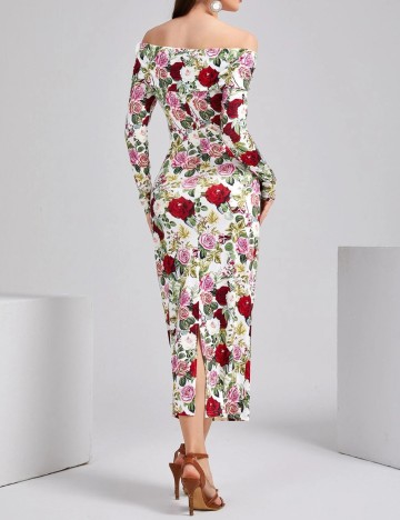 Rochie maxi Shein, mix culori