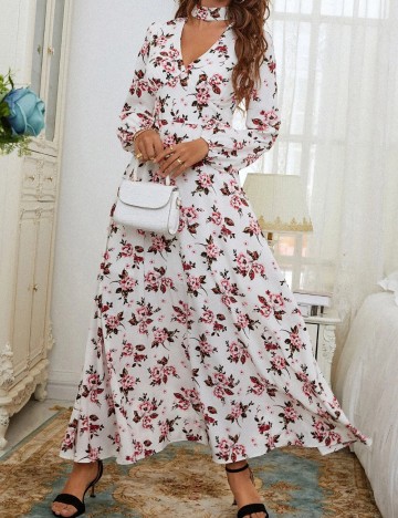 Rochie maxi Shein, alb