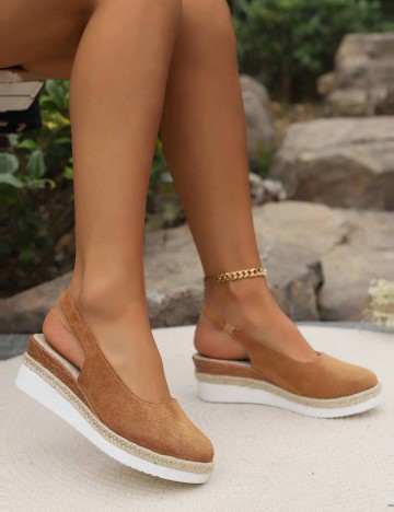 Espadrile Shein, maro