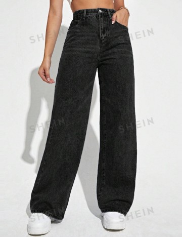 Jeans Shein, negru