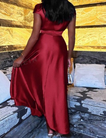 Rochie maxi Shein, vișiniu
