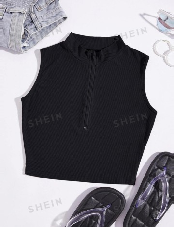Top Shein, negru