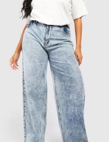 Jeans Boohoo, albastru