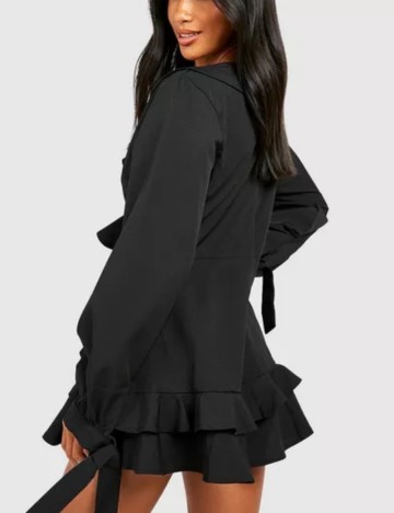 Salopetă scurtă Boohoo, negru