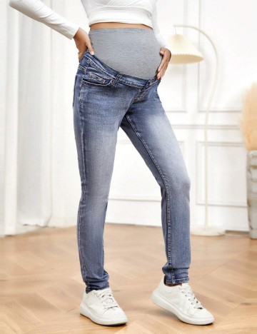 Jeans Shein, albastru