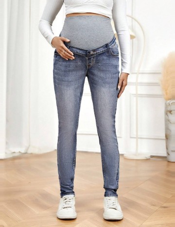 Jeans Shein, albastru