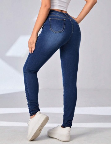 Jeans Shein, albastru