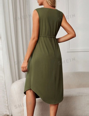 Rochie midi Shein, verde