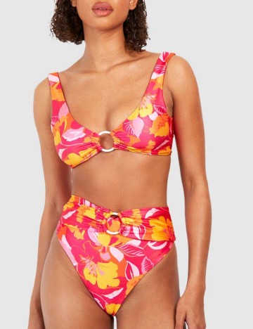 Costum de baie Boohoo, mix culori