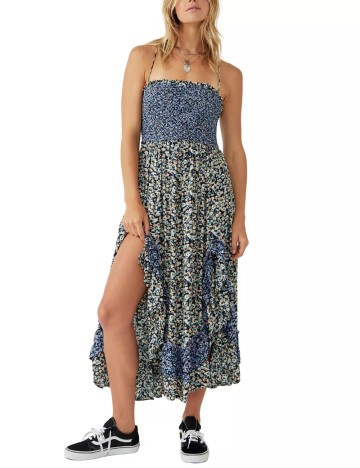 Rochie maxi Free People, mix culori