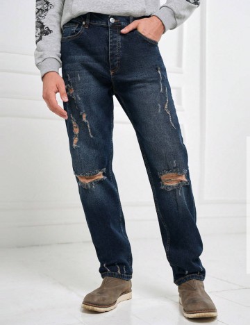 Jeans Shein, albastru