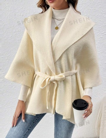 Cardigan Shein, alb