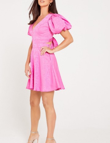 Rochie mini Lucy Mecklenburgh, roz