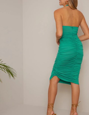 Rochie midi Chi Chi London, verde