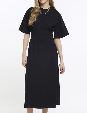 Rochie maxi River Island, negru