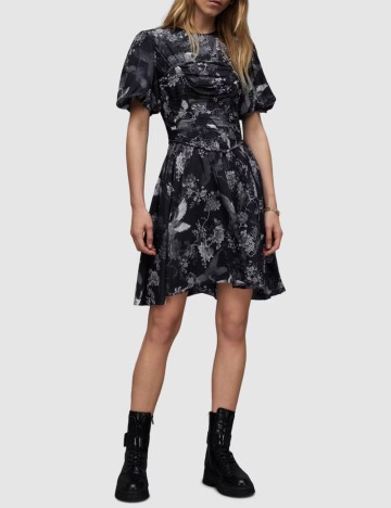 Rochie mini Allsaints, negru