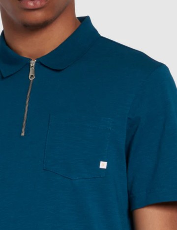 Tricou polo Farah, albastru