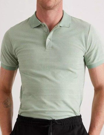 Tricou polo Burton, verde