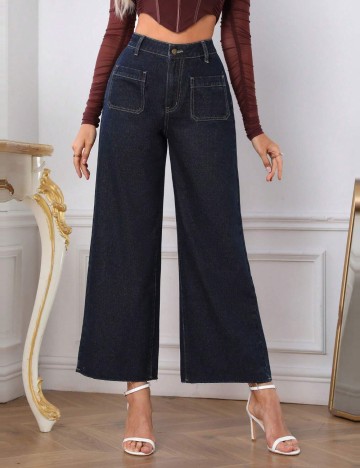 Jeans Shein, albastru