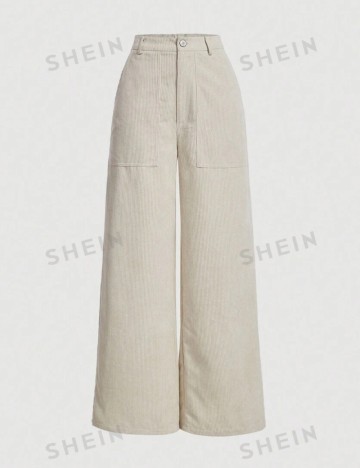Pantaloni Shein, crem