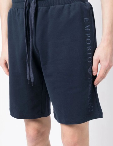 Pantaloni scurți Emporio Armani, albastru