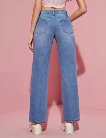 Jeans Shein, albastru