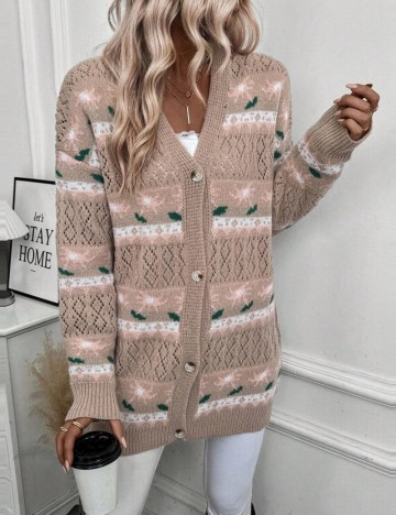 Cardigan Shein, mix culori