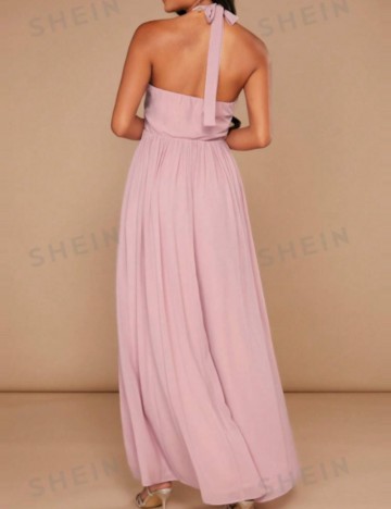 Rochie maxi Shein, roz