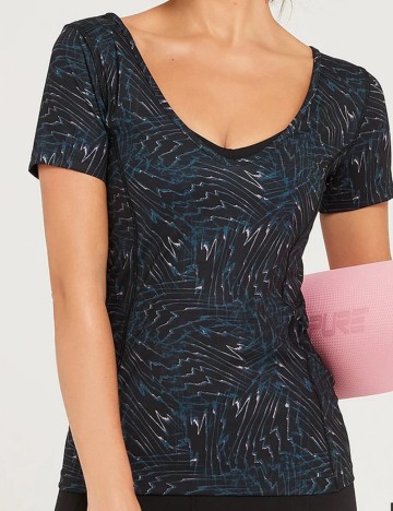 Tricou Lucy Mecklenburgh, negru