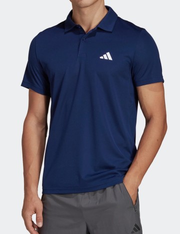 Tricou polo Adidas, albastru