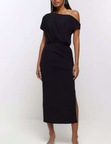 Rochie maxi River Island, negru