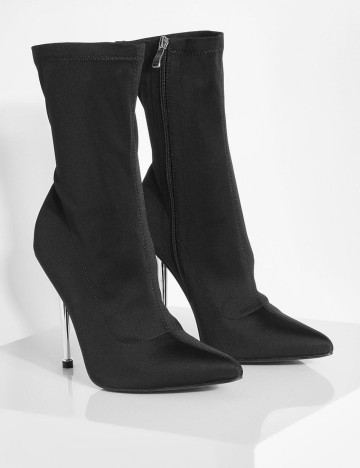 Botine Boohoo, negru