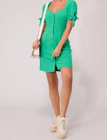 Rochie mini Lucy Mecklenburgh, verde